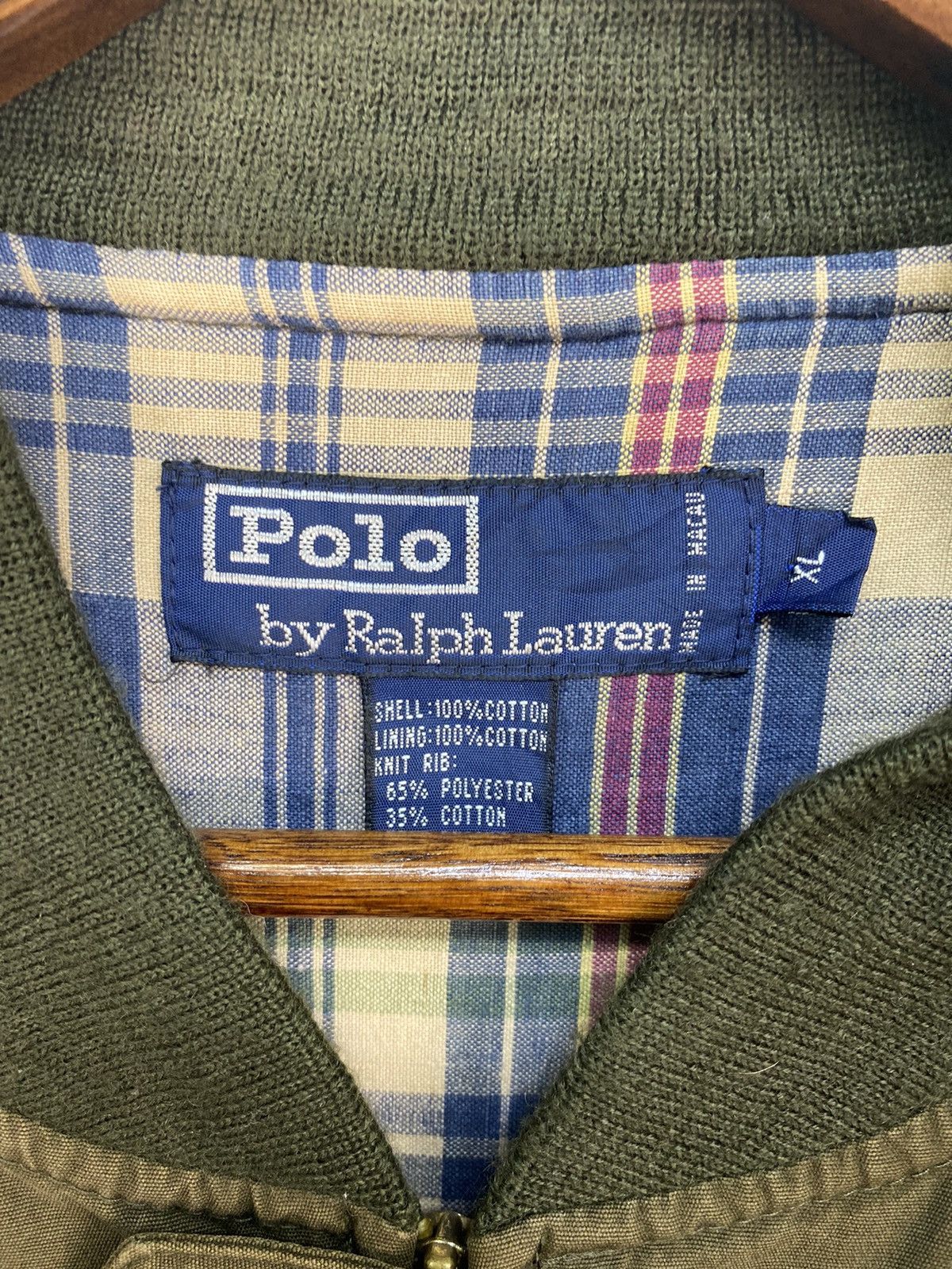 Polo Ralph Lauren Vintage Polo Ralph Lauren Bomber Jacket Size US XL / EU 56 / 4 - 9 Thumbnail