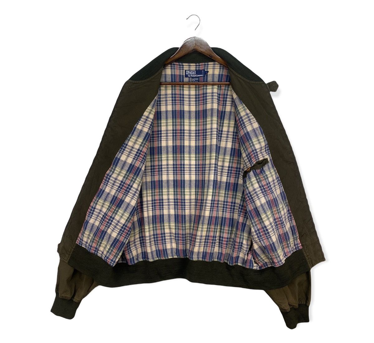Polo Ralph Lauren Vintage Polo Ralph Lauren Bomber Jacket Size US XL / EU 56 / 4 - 4 Thumbnail
