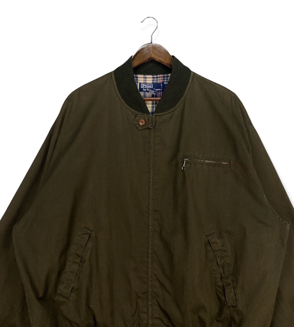 Polo Ralph Lauren Vintage Polo Ralph Lauren Bomber Jacket Size US XL / EU 56 / 4 - 2 Thumbnail