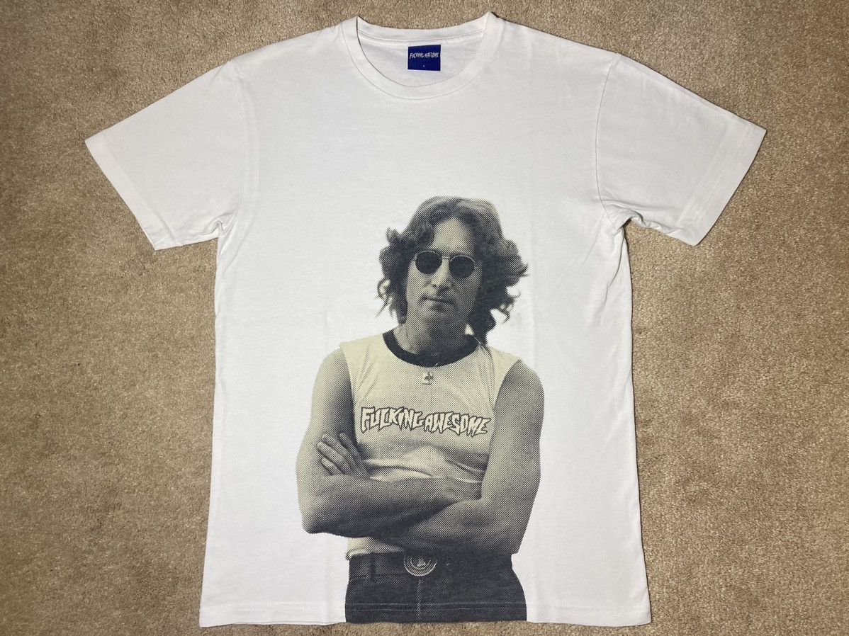Fucking Awesome 2009 Fucking Awesome John Lennon Beatles New York City FA L Size US L / EU 52-54 / 3 - 2 Thumbnail