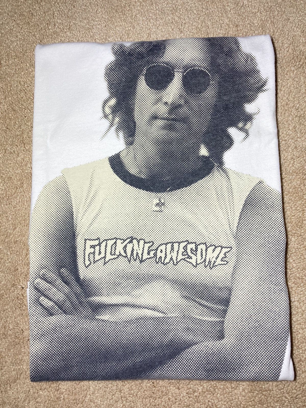 Fucking Awesome 2009 Fucking Awesome John Lennon Beatles New York City FA L Size US L / EU 52-54 / 3 - 1 Thumbnail