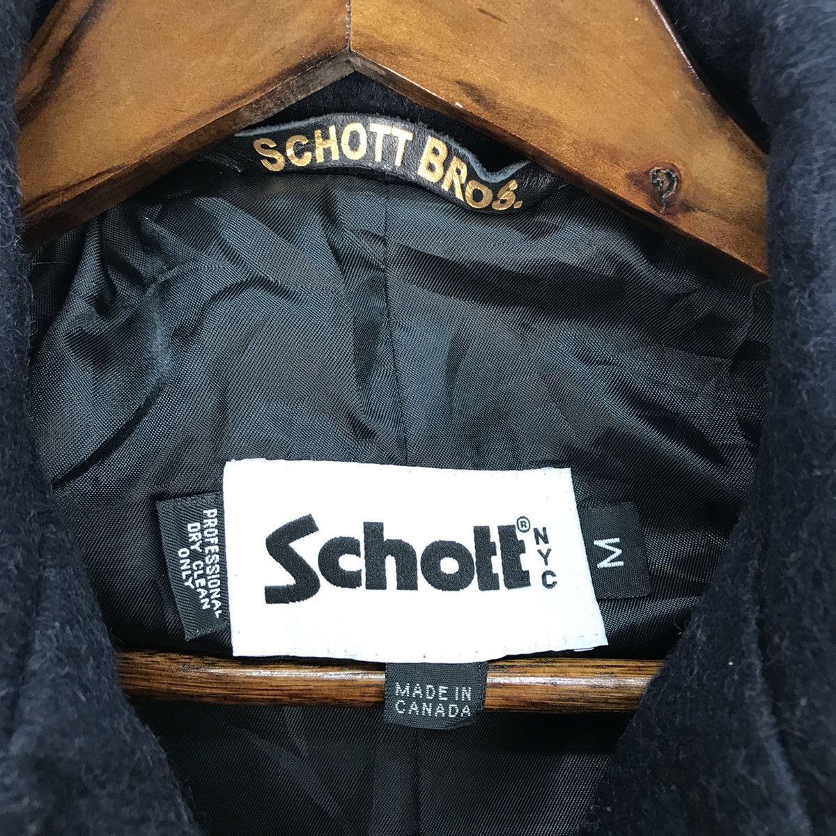 Schott Schott Bros Wool Double Breasted Jacket Size US M / EU 48-50 / 2 - 6 Thumbnail