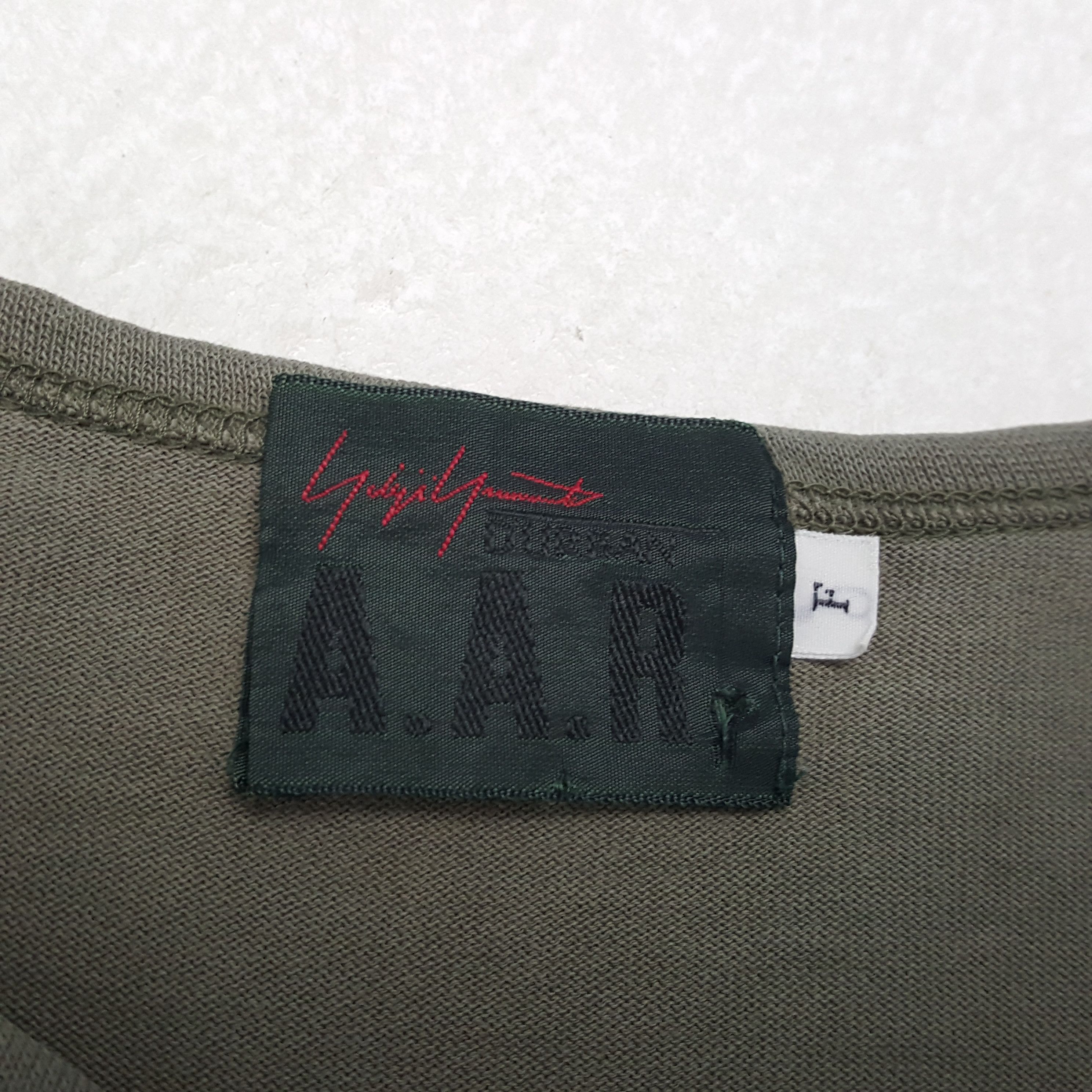 Japanese Brand × Vintage × Yohji Yamamoto Vintage YOHJI YAMAMOTO AAR Japanese DesignerT-Shirts Size US M / EU 48-50 / 2 - 7 Thumbnail