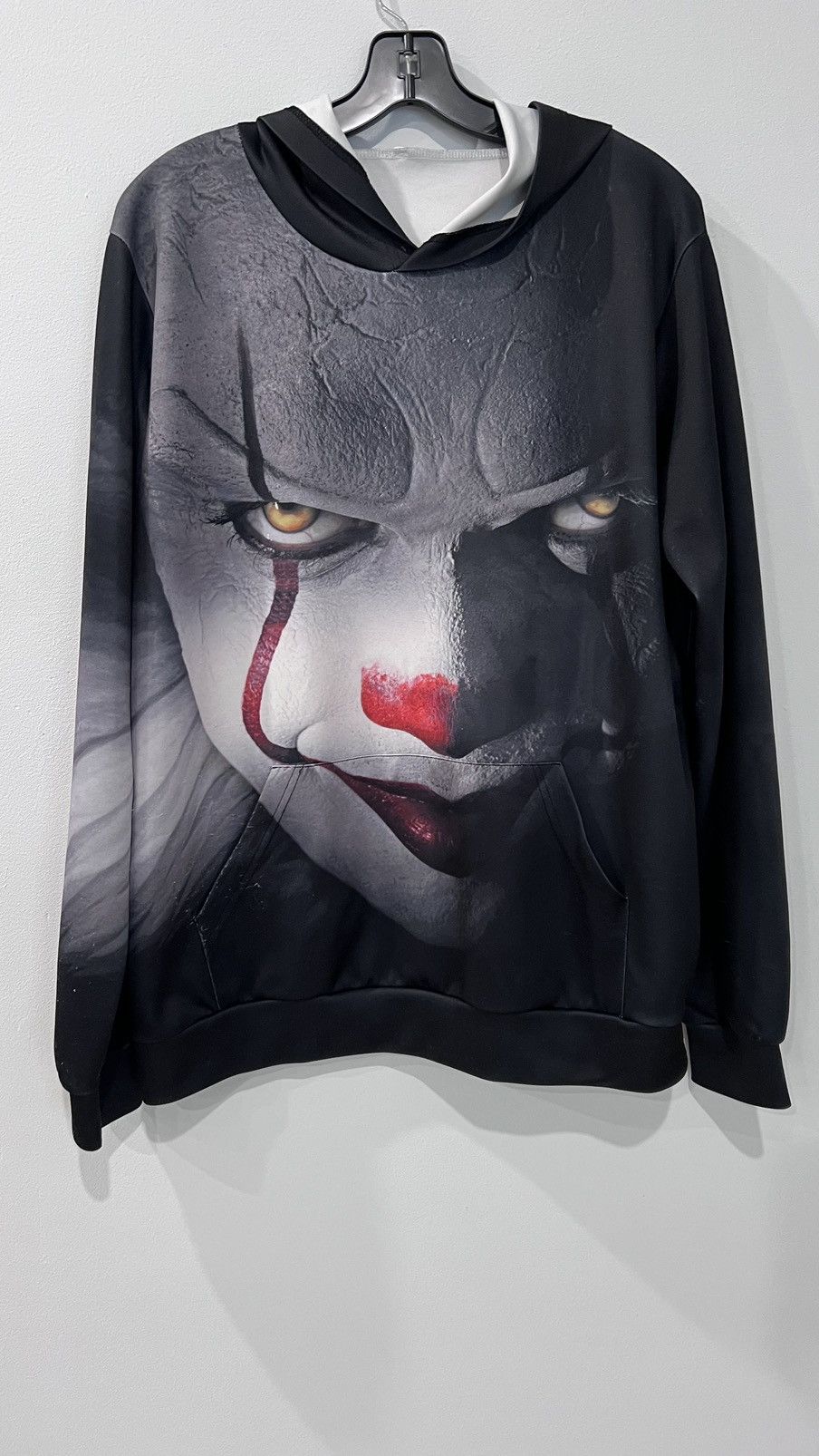 Expert Horror × Vintage AOP Pennywise Clown hoodie Size XL Size US XL / EU 56 / 4 - 1 Thumbnail