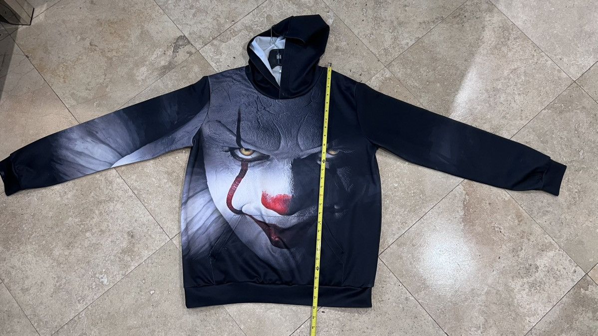 Expert Horror × Vintage AOP Pennywise Clown hoodie Size XL Size US XL / EU 56 / 4 - 4 Thumbnail