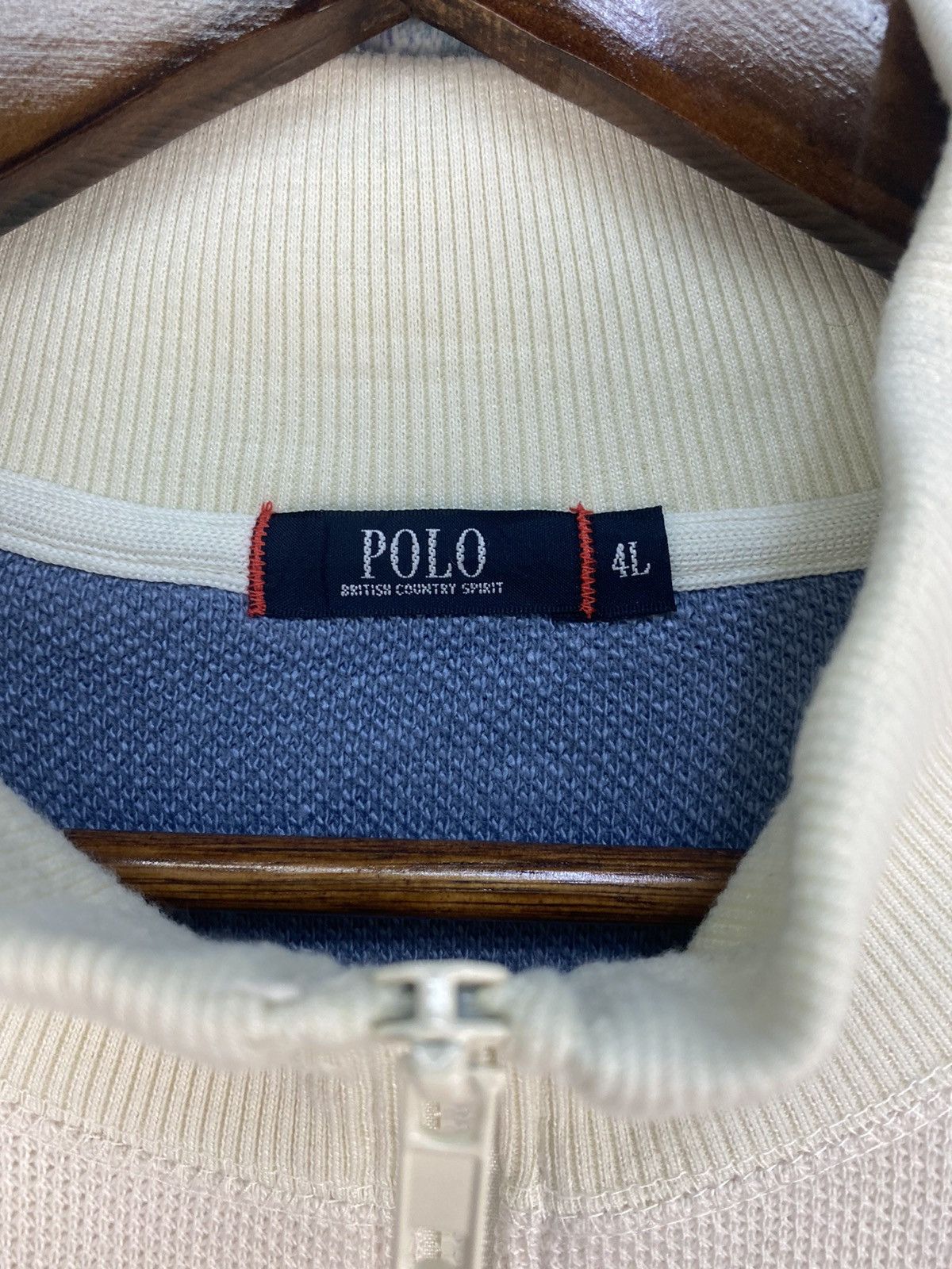 U.S. Polo Assn. Polo Half Zip Spellout Sweatshirt Size US XL / EU 56 / 4 - 6 Thumbnail