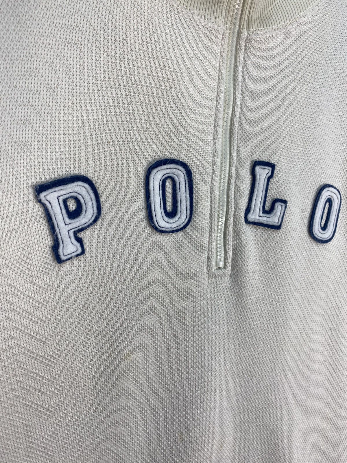 U.S. Polo Assn. Polo Half Zip Spellout Sweatshirt Size US XL / EU 56 / 4 - 5 Thumbnail