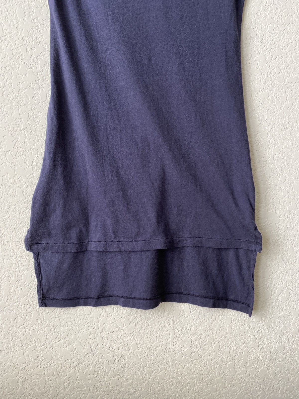 Silent By Damir Doma Silent by Damir Doma Long Blue Cotton T-Shirt Size S / US 4 / IT 40 - 6 Thumbnail