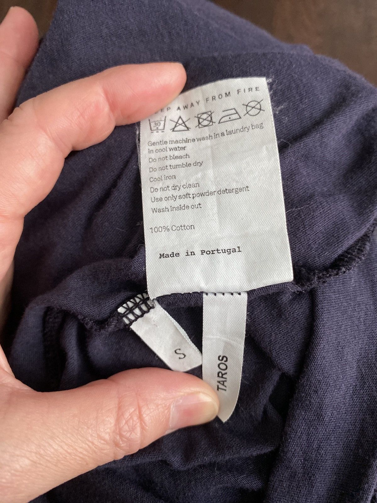 Silent By Damir Doma Silent by Damir Doma Long Blue Cotton T-Shirt Size S / US 4 / IT 40 - 9 Thumbnail