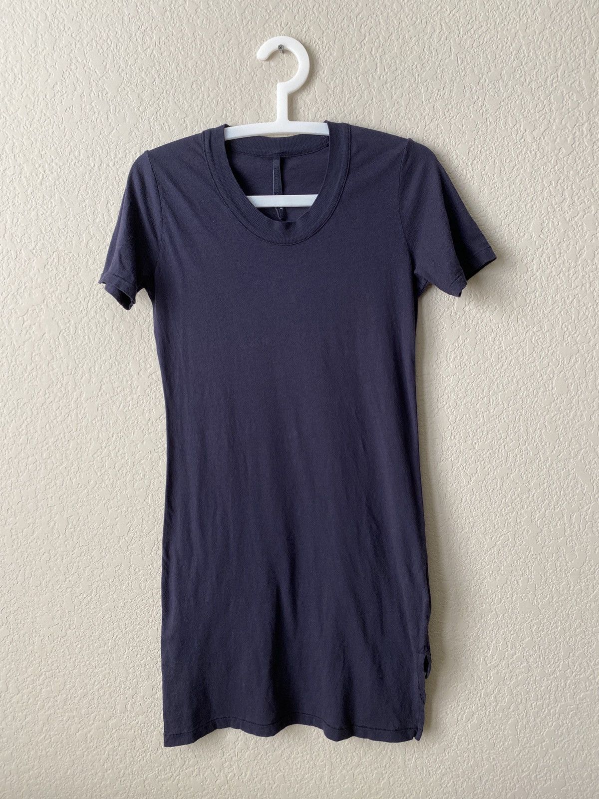 Silent By Damir Doma Silent by Damir Doma Long Blue Cotton T-Shirt Size S / US 4 / IT 40 - 1 Thumbnail