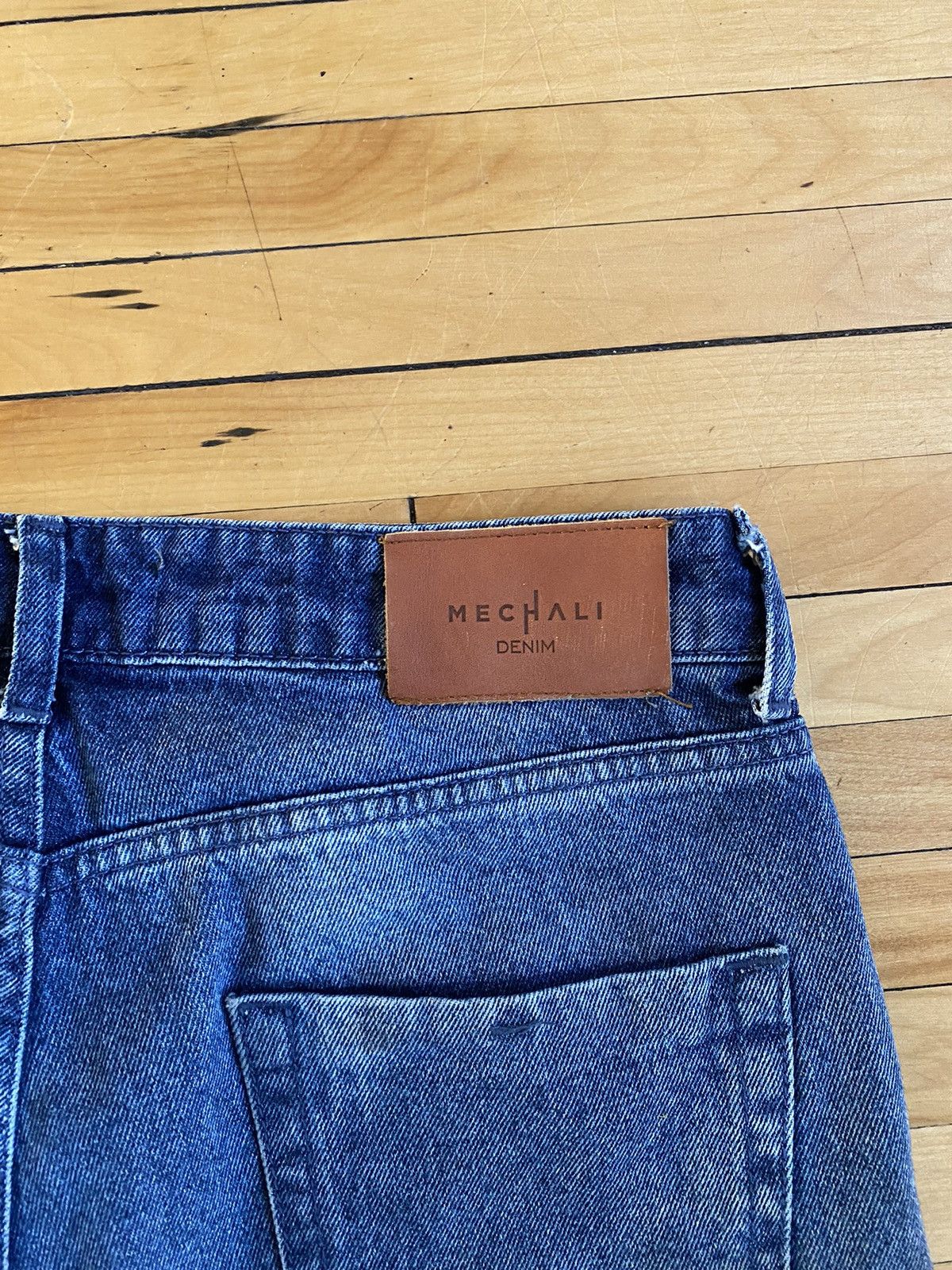 Other Mechali Lavender Embroidered Jeans Size US 32 / EU 48 - 5 Thumbnail