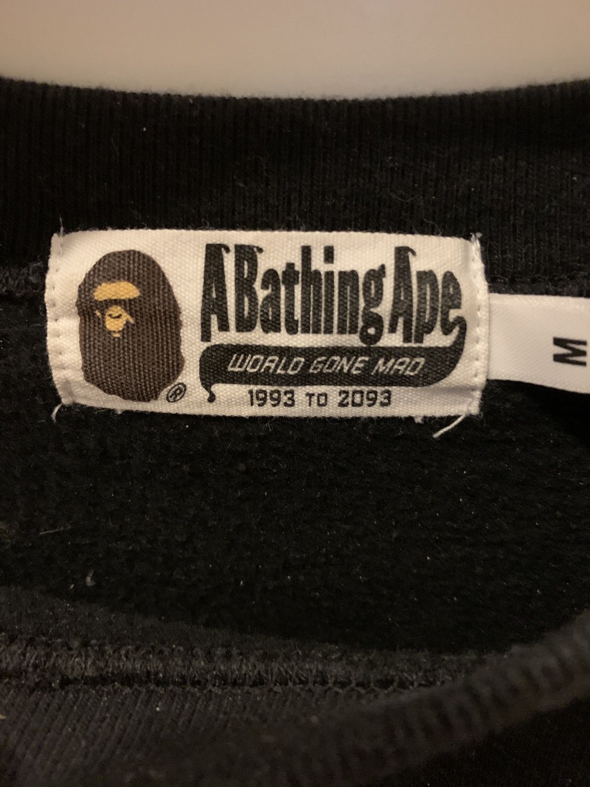 Bape Applique College Crewneck Size US M / EU 48-50 / 2 - 2 Thumbnail