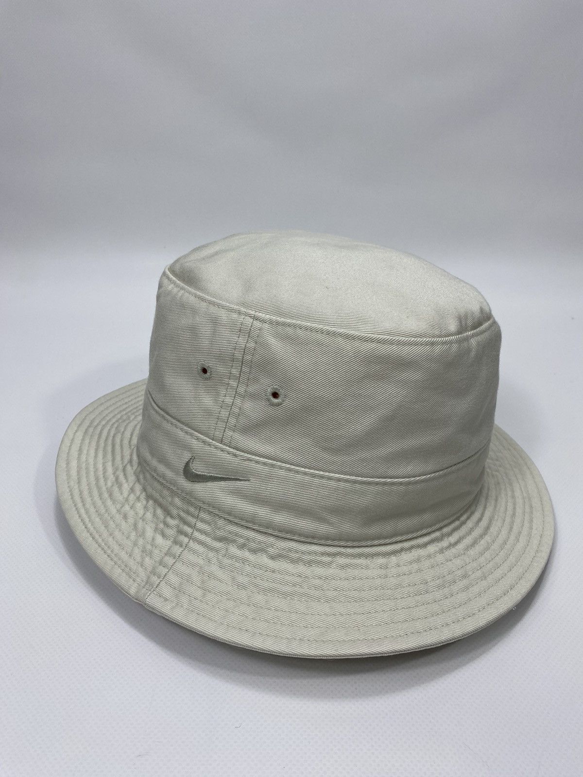 Nike 🔥LASTDROP🔥 Vintage 90s Nike Swoosh Safari Bucket Hat Cap Size ONE SIZE - 2 Thumbnail
