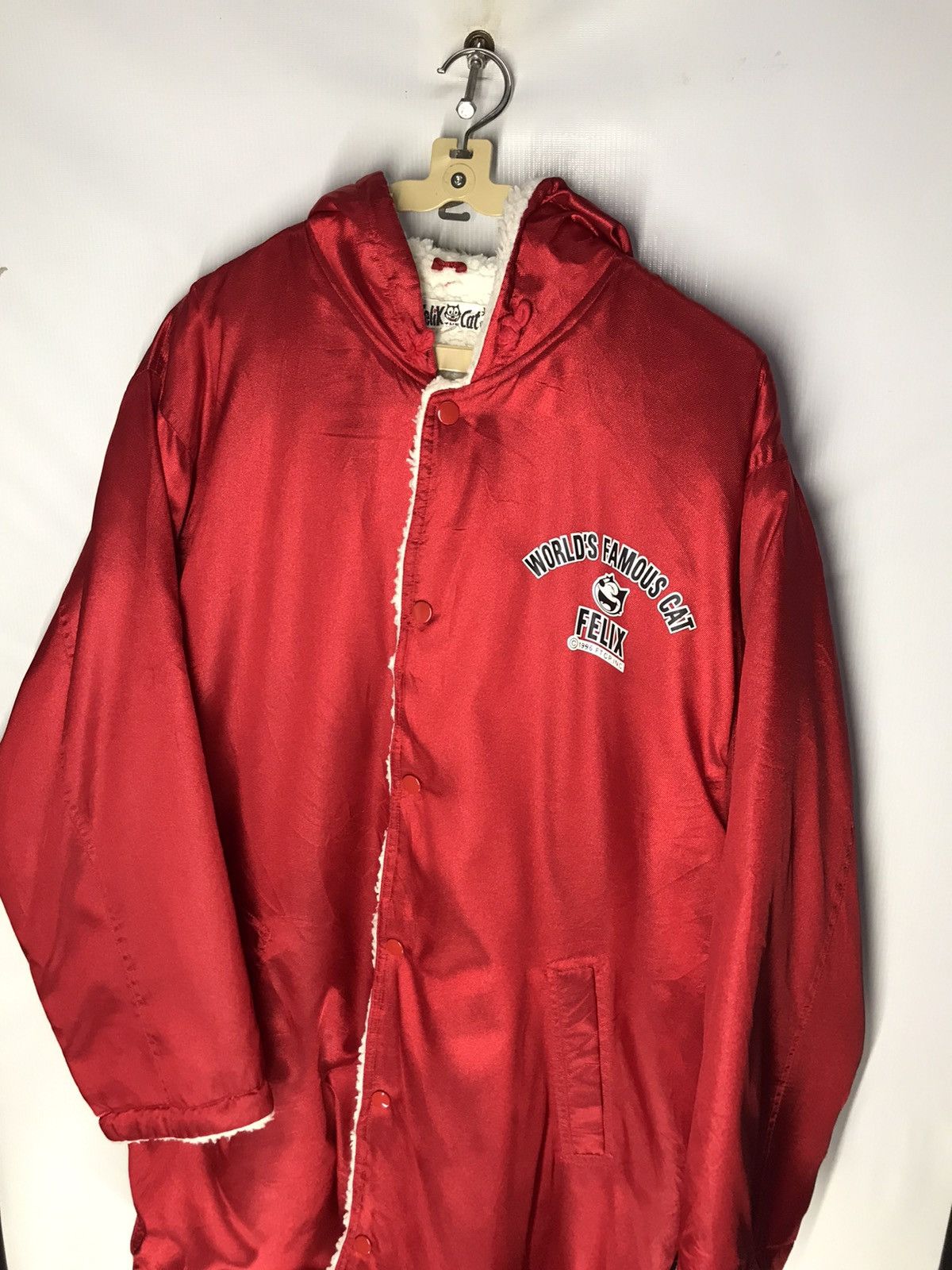 Cartoon Network × Vintage Vintage Felix the cat snap button jacket hoodie 1996 Size US L / EU 52-54 / 3 - 3 Thumbnail