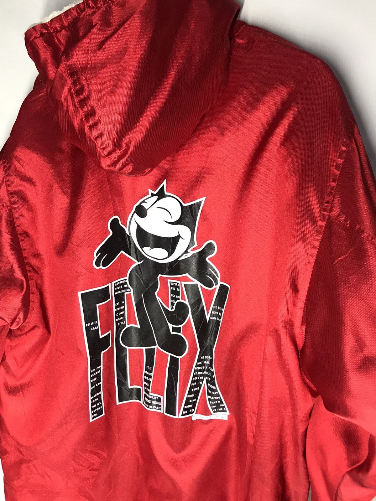 Cartoon Network × Vintage Vintage Felix the cat snap button jacket hoodie 1996 Size US L / EU 52-54 / 3 - 6 Thumbnail