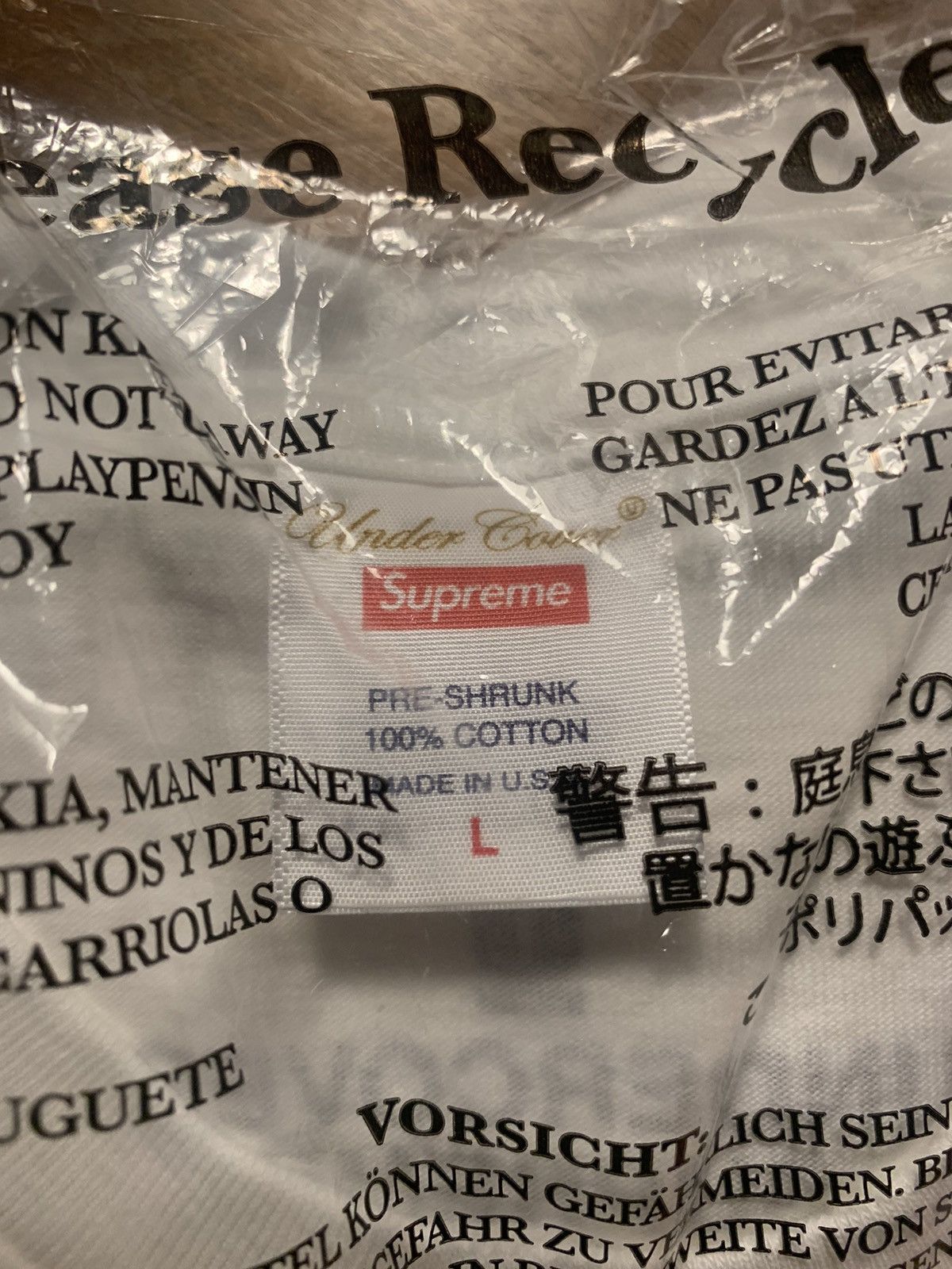 Supreme Supreme Undercover Tag Tee Size US L / EU 52-54 / 3 - 4 Thumbnail