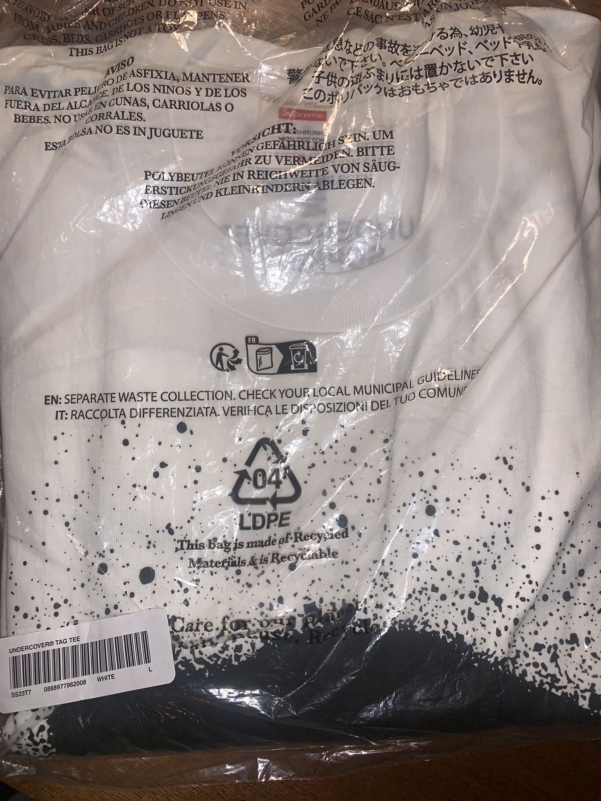Supreme Supreme Undercover Tag Tee Size US L / EU 52-54 / 3 - 3 Thumbnail