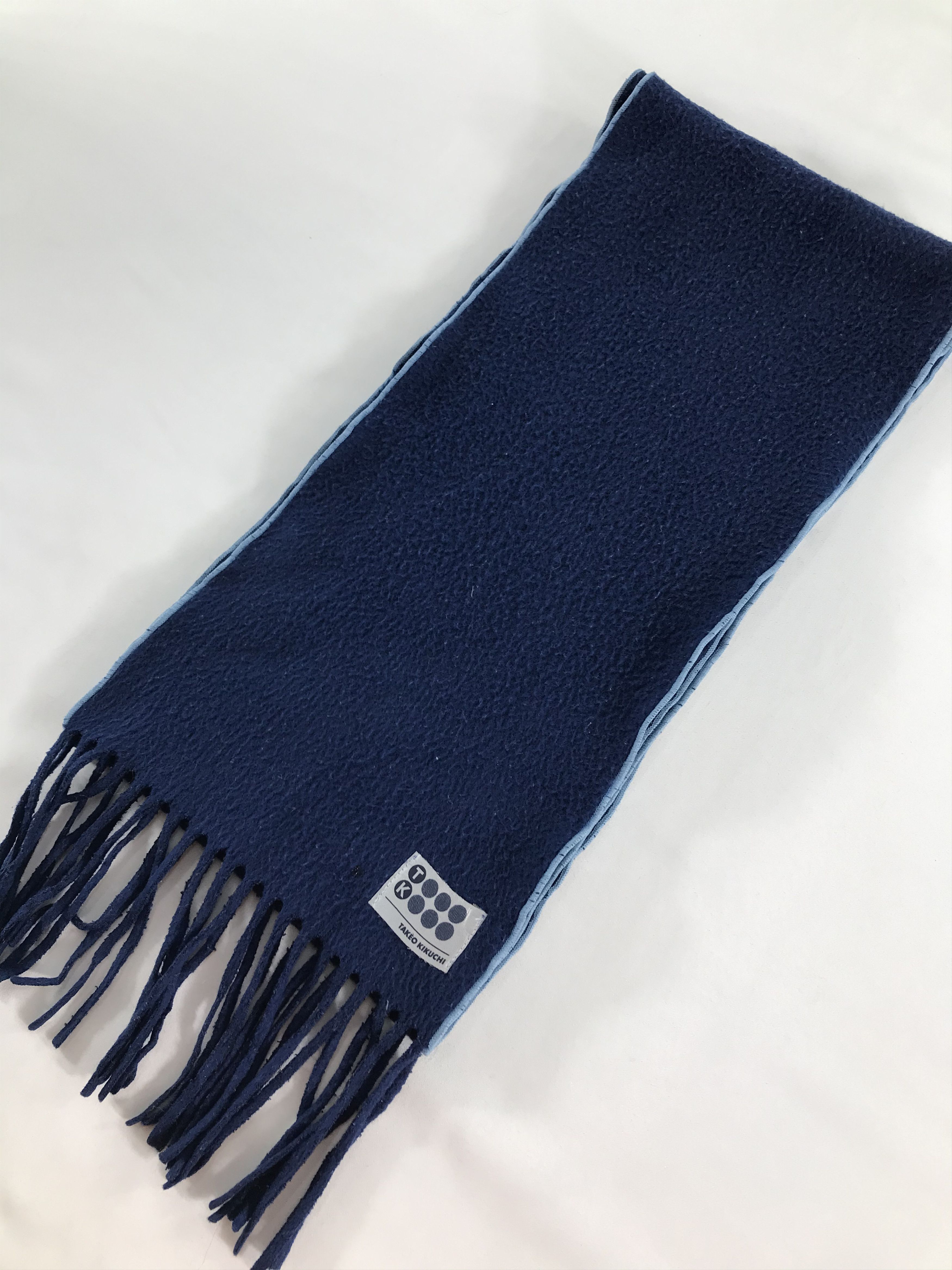 Takeo Kikuchi Takeo Kikuchi Wool Scarf Muffler V204 Size ONE SIZE - 2 Thumbnail