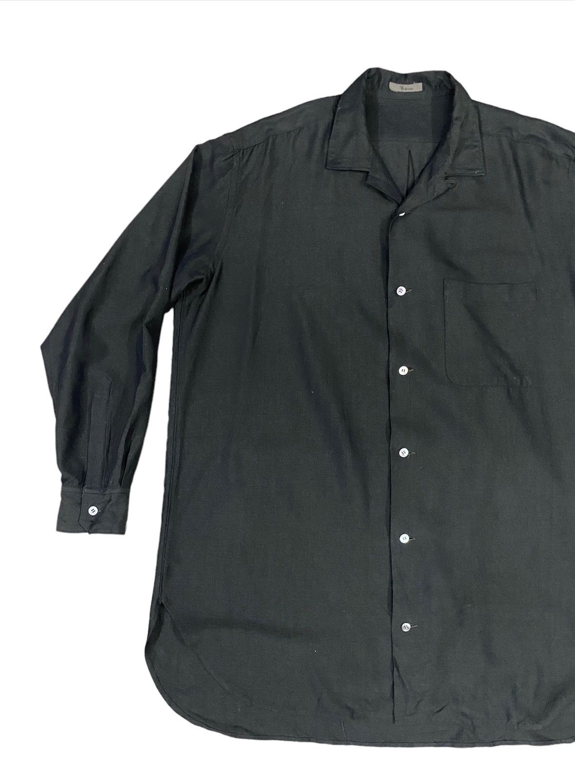 Yohji Yamamoto Vintage Y’s for Men Rayon Shirt Size US XL / EU 56 / 4 - 4 Thumbnail