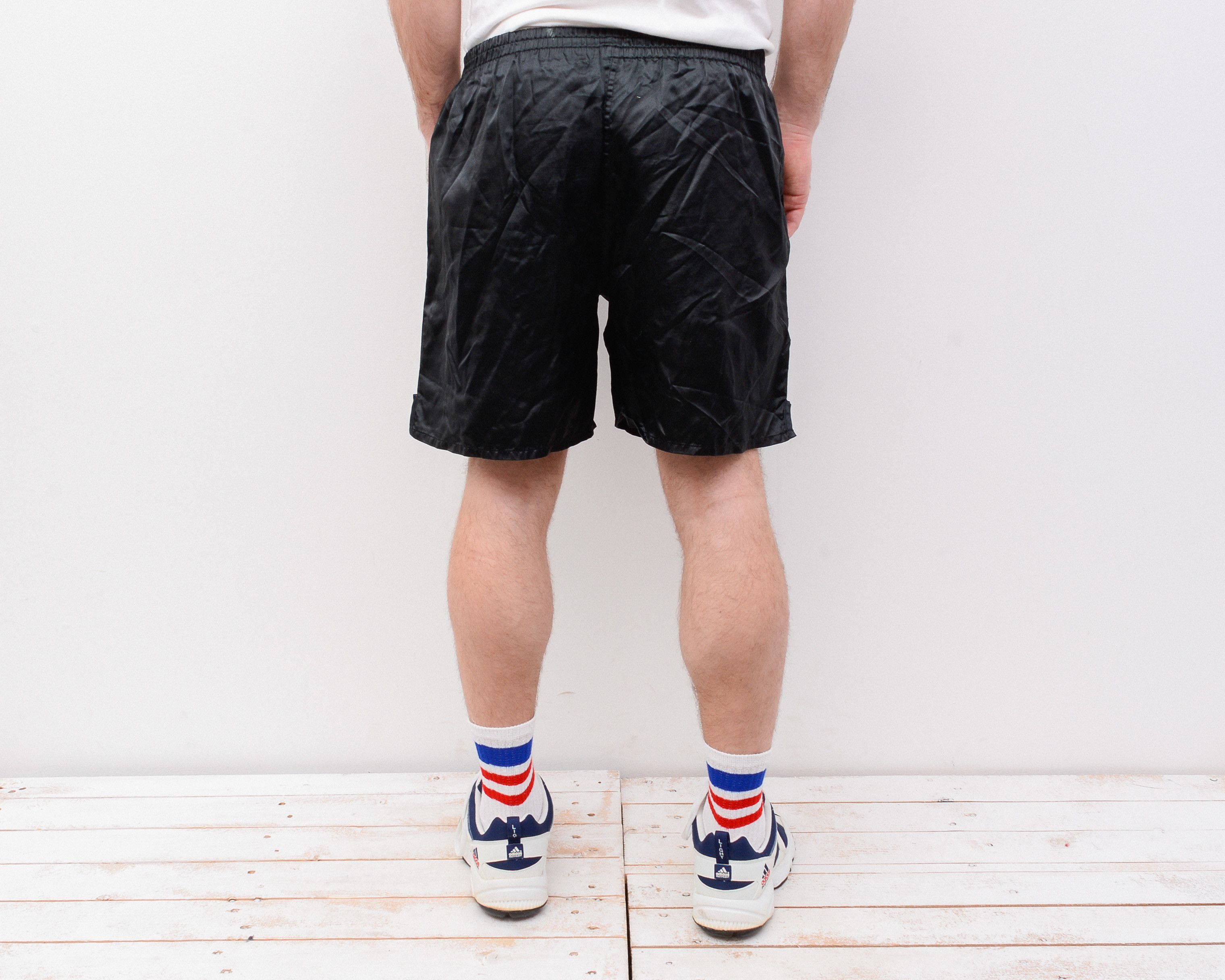 Puma × Vintage PUMA Nylon Shorts W32 M Silky Retro Run Jog Sport vtg W30 Size US 32 / EU 48 - 4 Thumbnail