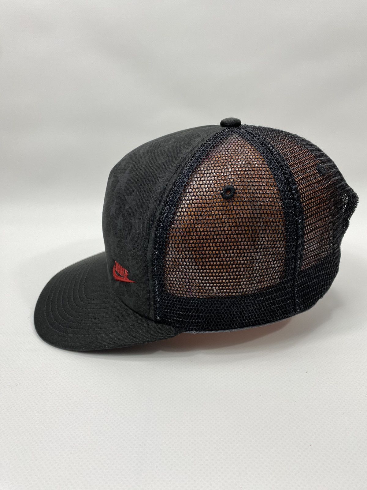 Nike LASTDROP🔥 Y2K Stars Nike Trucker Cap Hat Vintage Swoosh Swag Size ONE SIZE - 6 Thumbnail