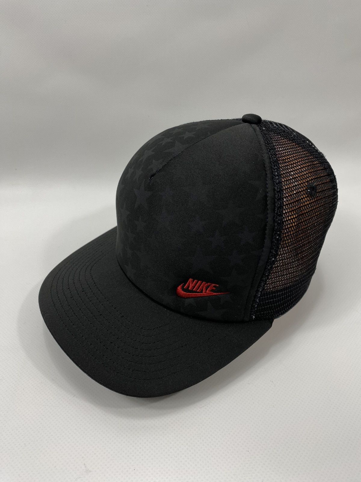 Nike LASTDROP🔥 Y2K Stars Nike Trucker Cap Hat Vintage Swoosh Swag Size ONE SIZE - 13 Thumbnail