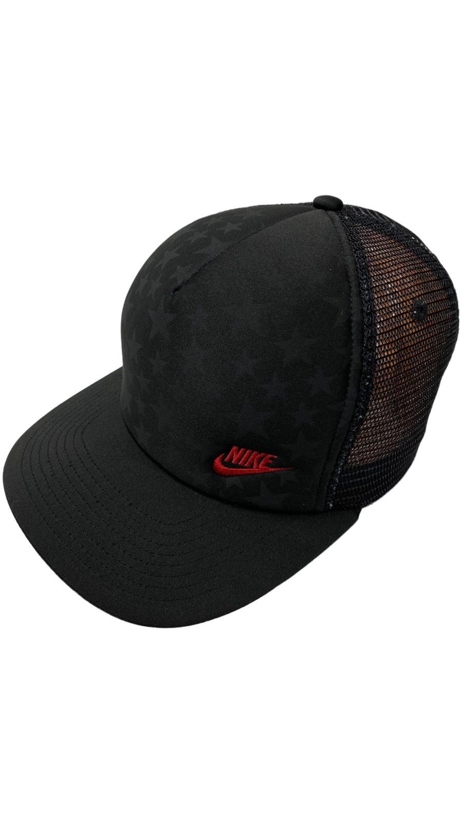 Nike LASTDROP🔥 Y2K Stars Nike Trucker Cap Hat Vintage Swoosh Swag Size ONE SIZE - 1 Thumbnail