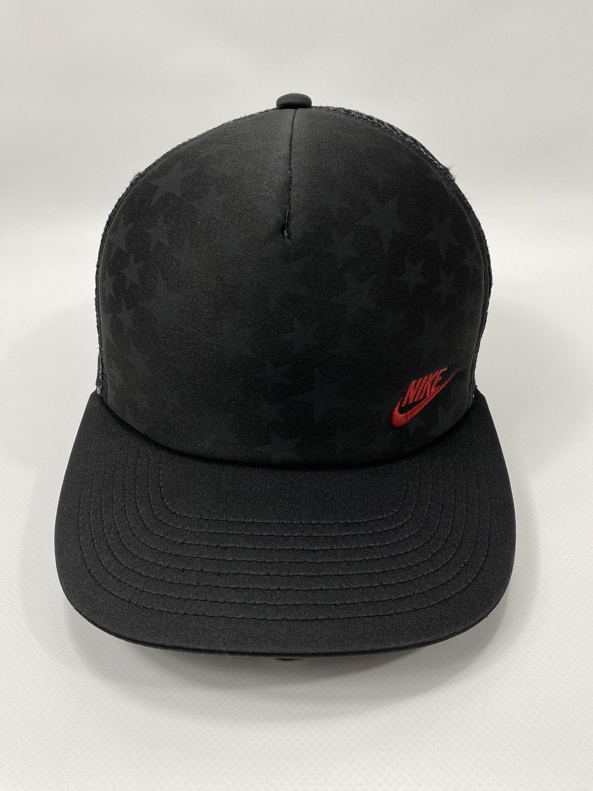 Nike LASTDROP🔥 Y2K Stars Nike Trucker Cap Hat Vintage Swoosh Swag Size ONE SIZE - 2 Thumbnail