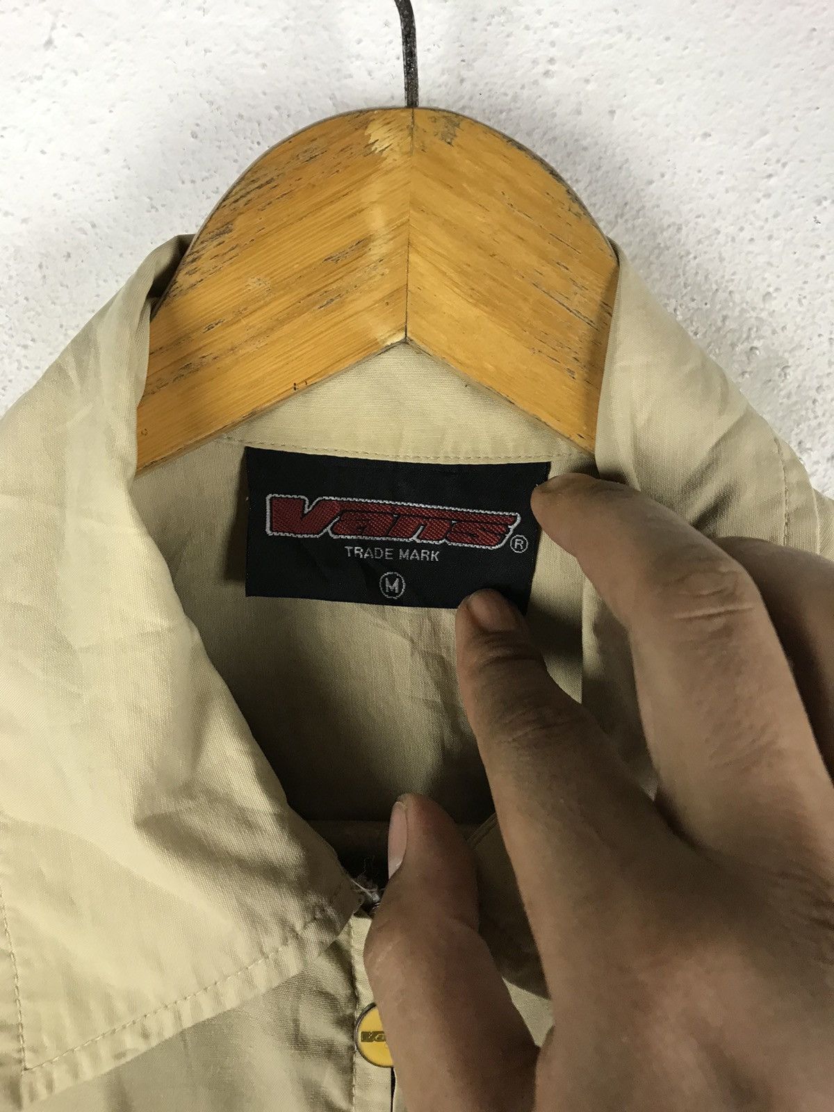 Vans × Vintage VANS RACING ZIPPER COLLAR SHIRTS VINTAGE STYLE Size US M / EU 48-50 / 2 - 7 Thumbnail
