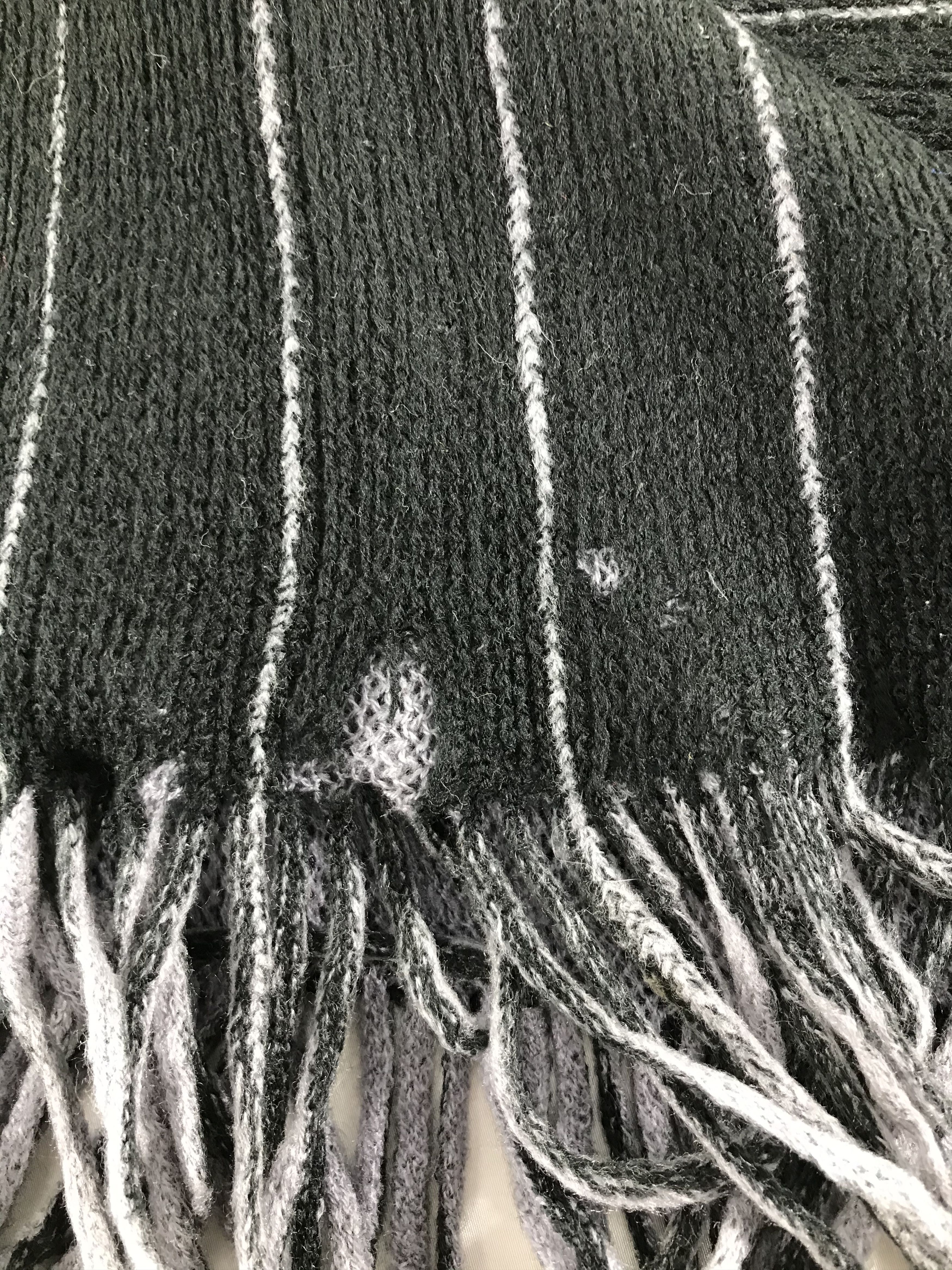 Takeo Kikuchi Takeo Kikuchi Wool Scarf Muffler Neck Wrap V233 Size ONE SIZE - 5 Thumbnail