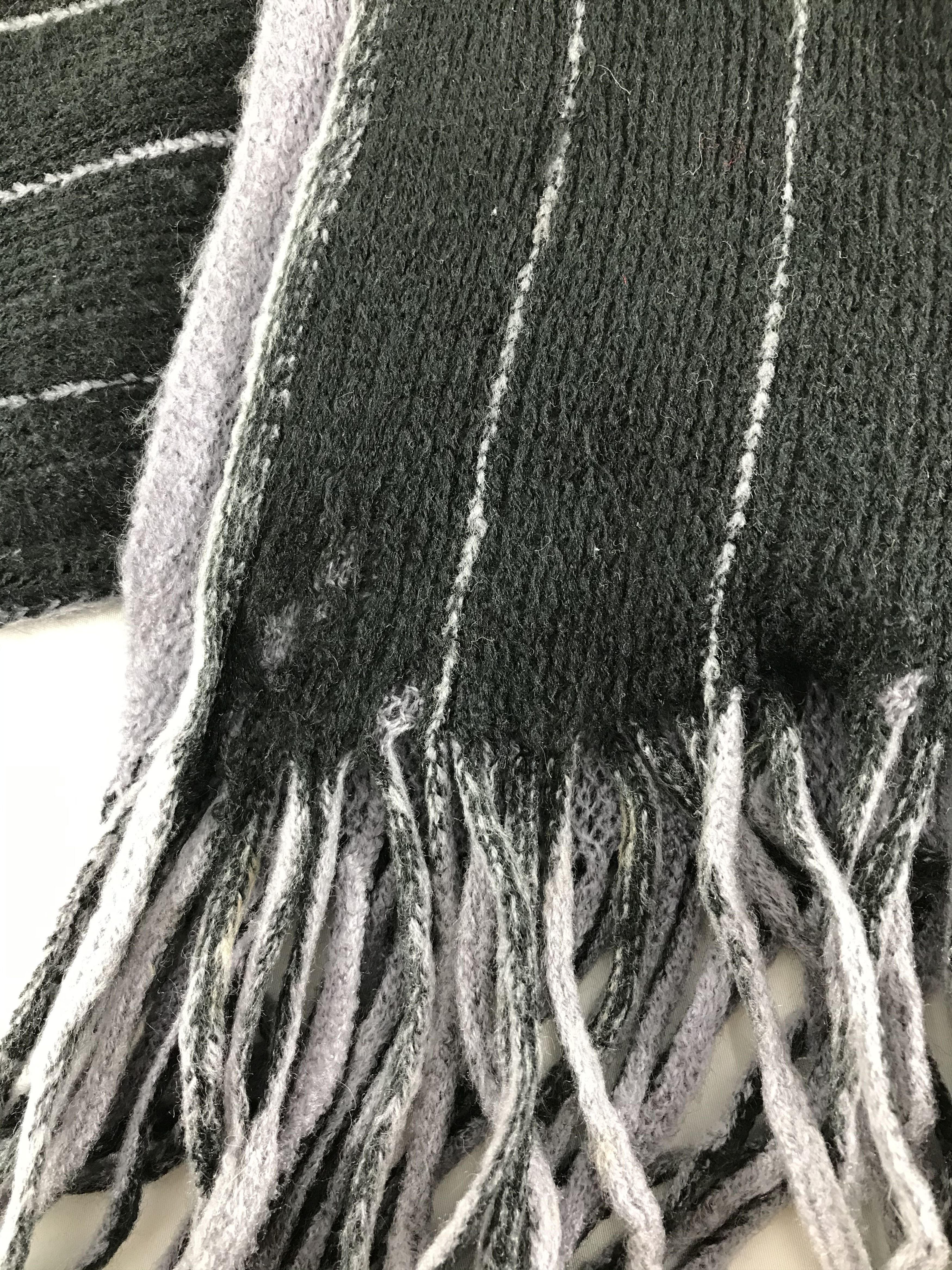 Takeo Kikuchi Takeo Kikuchi Wool Scarf Muffler Neck Wrap V233 Size ONE SIZE - 6 Thumbnail