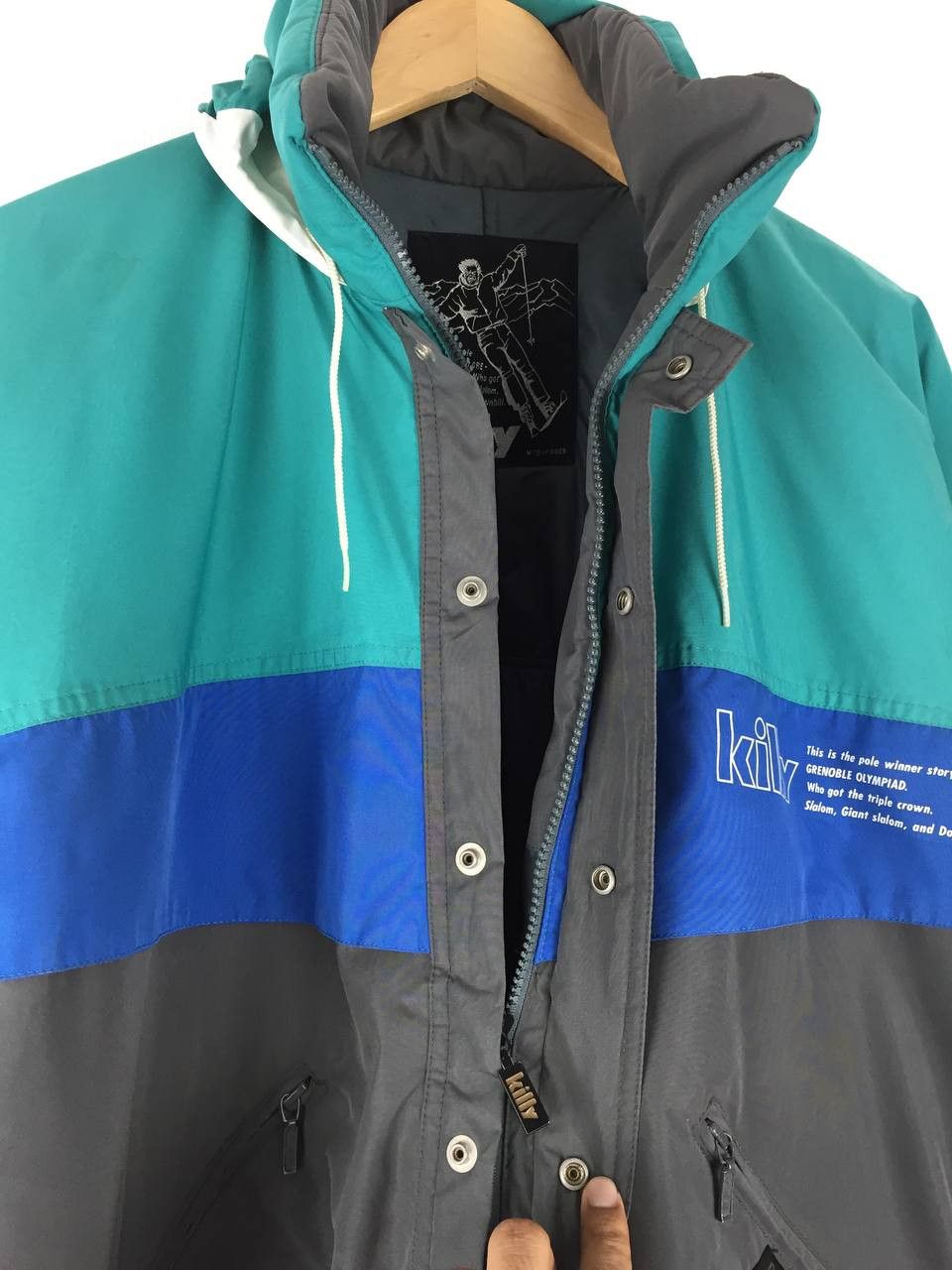 Asics Vintage Killy Ski Jacket Size US M / EU 48-50 / 2 - 13 Thumbnail