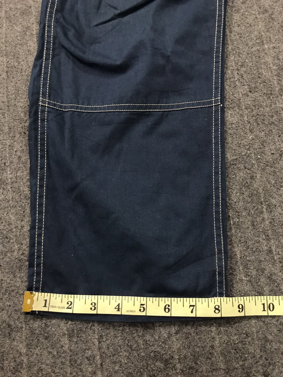 Japanese Brand × Vintage Yellow Hat Japanese Brand Khakis Workwear Carpenter Utility Size US 35 - 15 Thumbnail