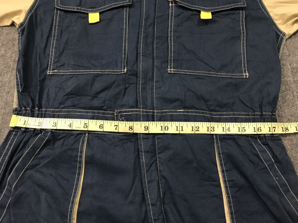 Japanese Brand × Vintage Yellow Hat Japanese Brand Khakis Workwear Carpenter Utility Size US 35 - 10 Thumbnail
