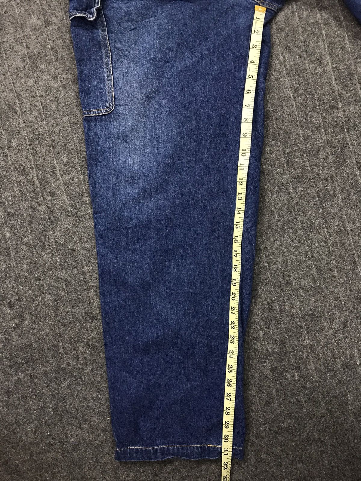 Japanese Brand Evenriver Coverall Indigo Denim Pant Workwear Jeans Size US 40 / EU 56 - 13 Thumbnail