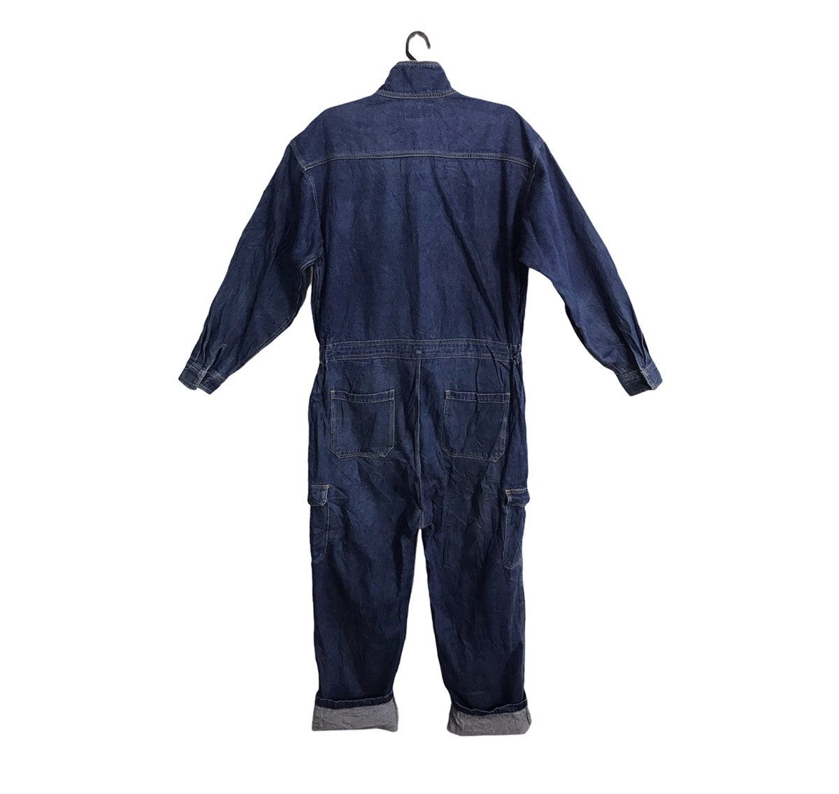 Japanese Brand Evenriver Coverall Indigo Denim Pant Workwear Jeans Size US 40 / EU 56 - 2 Thumbnail