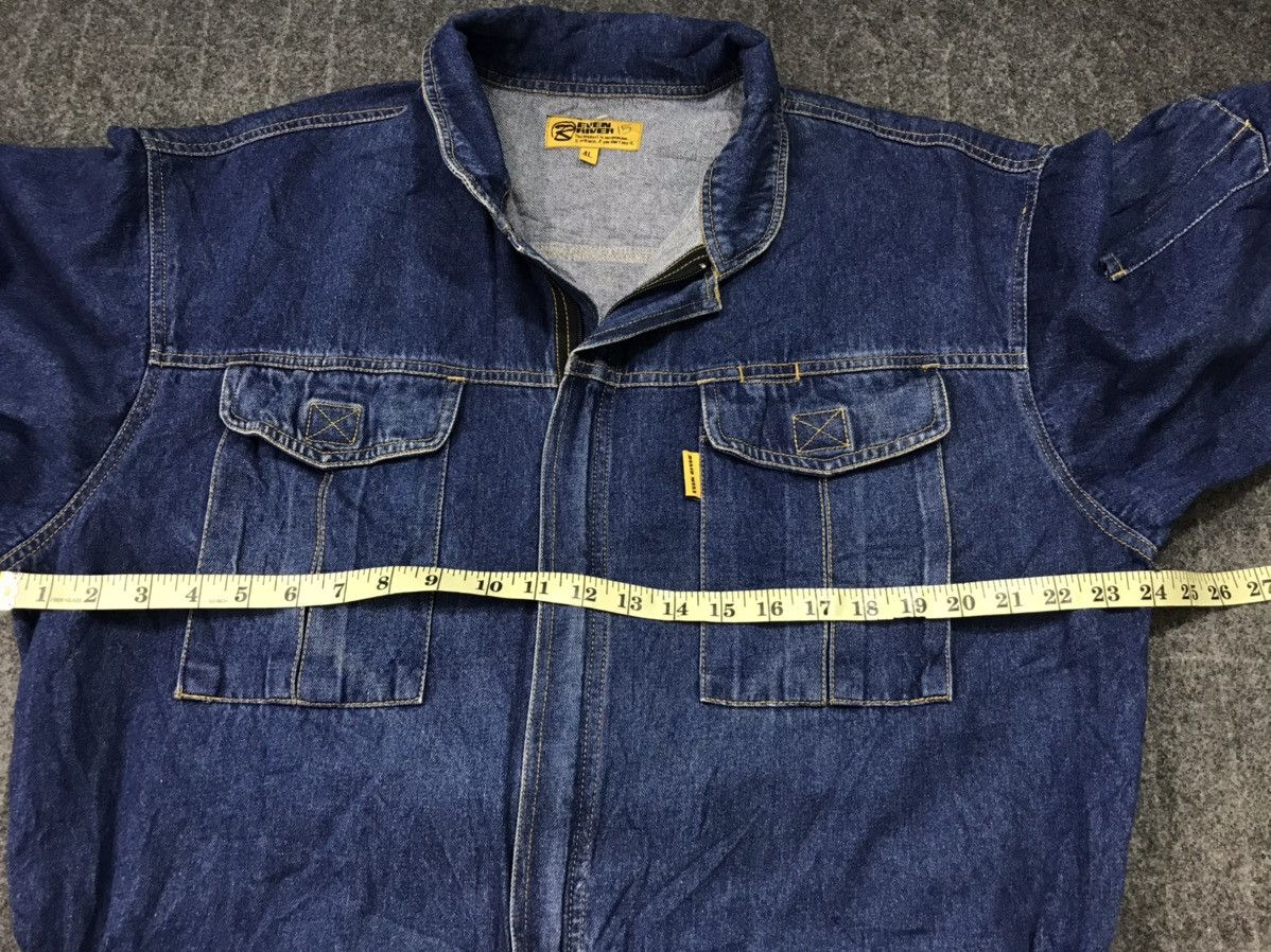 Japanese Brand Evenriver Coverall Indigo Denim Pant Workwear Jeans Size US 40 / EU 56 - 10 Thumbnail