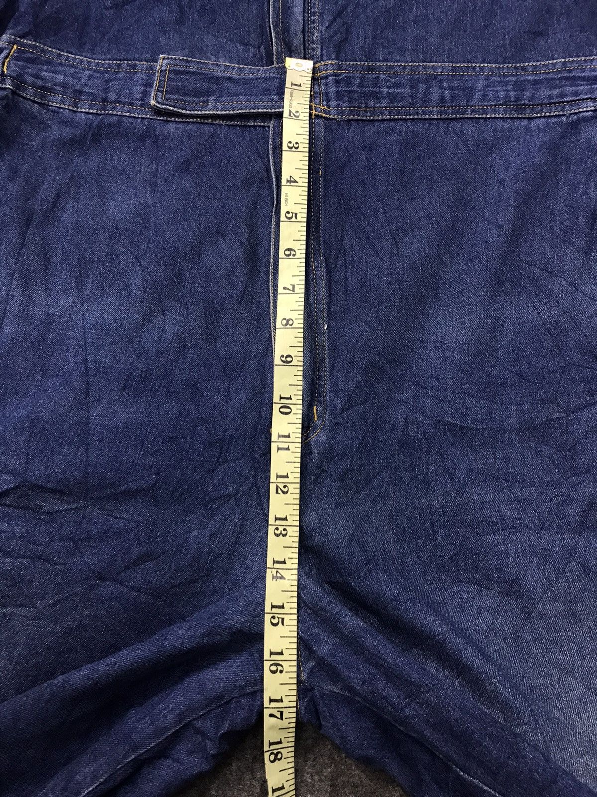 Japanese Brand Evenriver Coverall Indigo Denim Pant Workwear Jeans Size US 40 / EU 56 - 14 Thumbnail