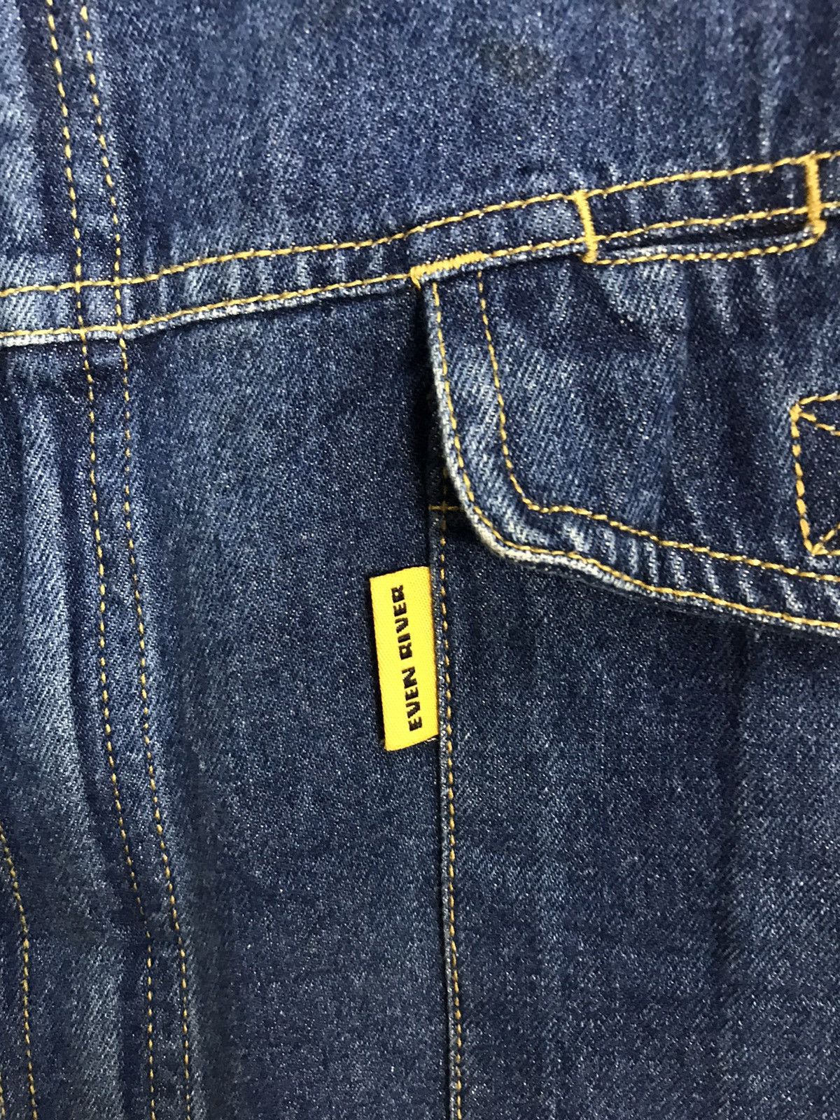 Japanese Brand Evenriver Coverall Indigo Denim Pant Workwear Jeans Size US 40 / EU 56 - 4 Thumbnail