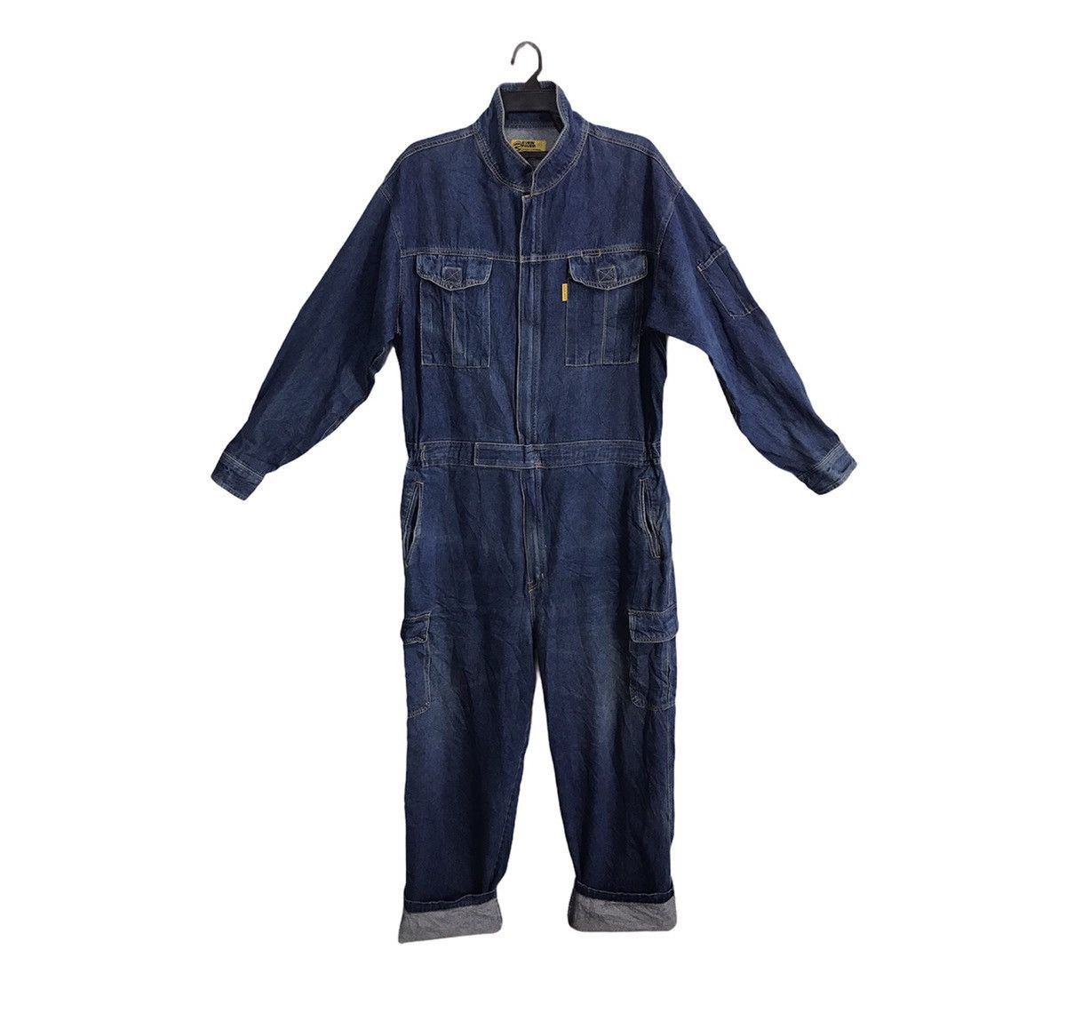 Japanese Brand Evenriver Coverall Indigo Denim Pant Workwear Jeans Size US 40 / EU 56 - 1 Thumbnail