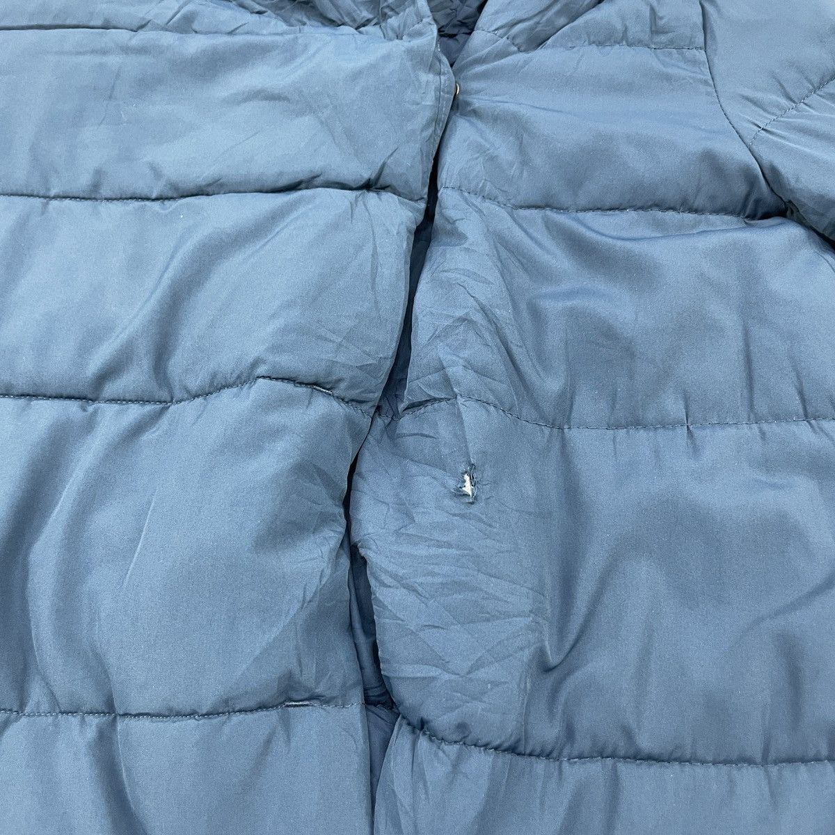 Japanese Brand × Vintage VINTAGE NAVY PUFFER HOODIES JACKET Size US S / EU 44-46 / 1 - 6 Thumbnail