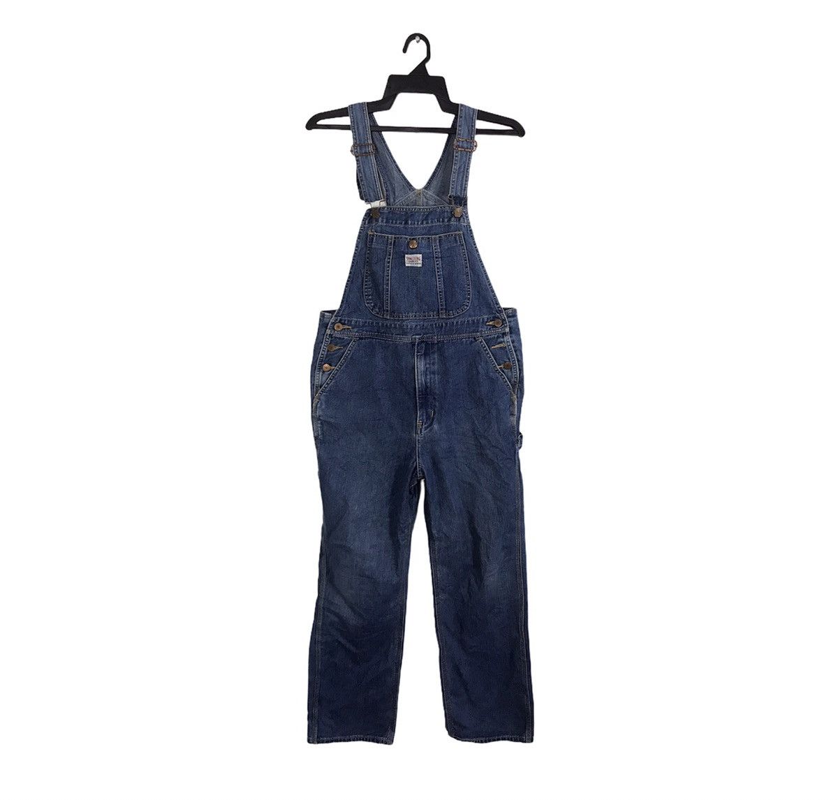 Edwin × Vintage Edwin Something Lot 9435 Indigo Denim Workwear Carpenter Size US 35 - 1 Thumbnail