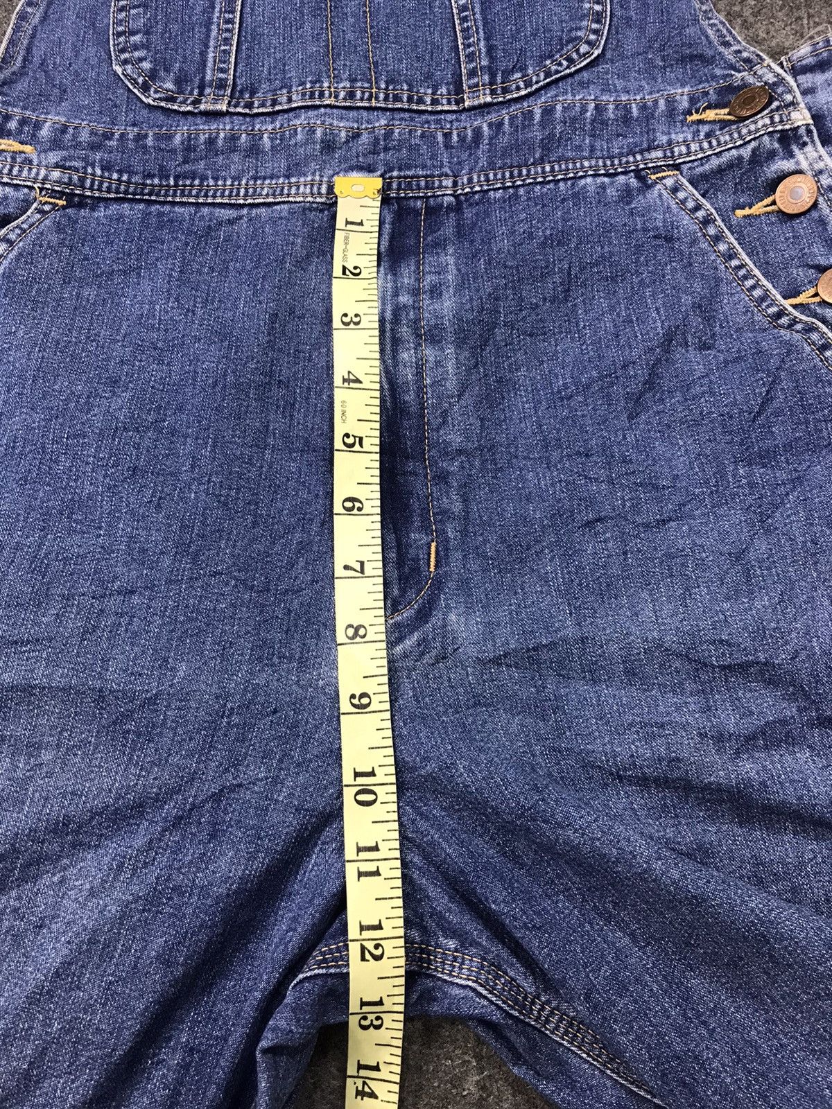 Edwin × Vintage Edwin Something Lot 9435 Indigo Denim Workwear Carpenter Size US 35 - 11 Thumbnail