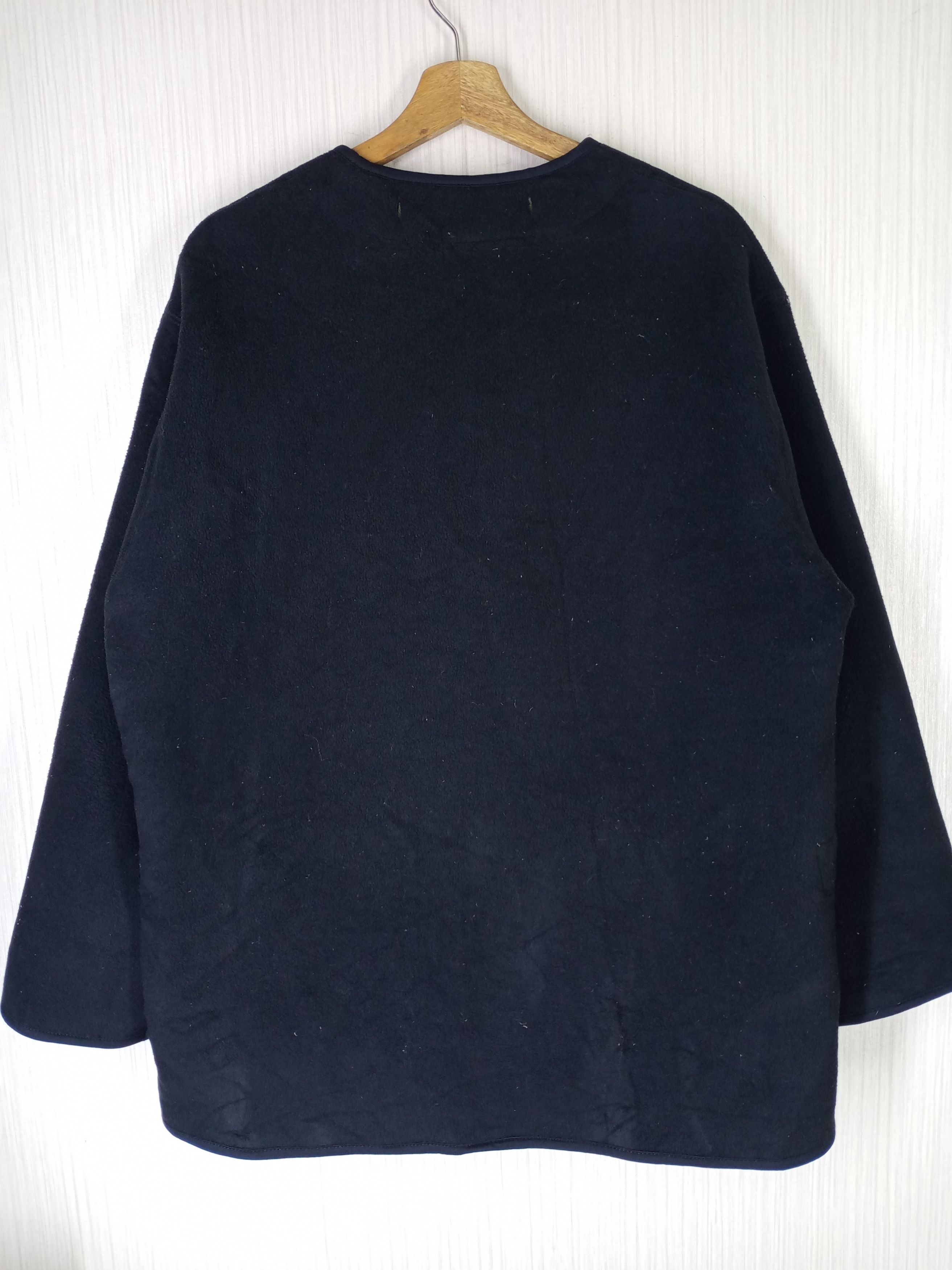 Engineered Garments × Uniqlo Engineered Garments Uniqlo Collarless Fleece Jacket Size US M / EU 48-50 / 2 - 7 Thumbnail