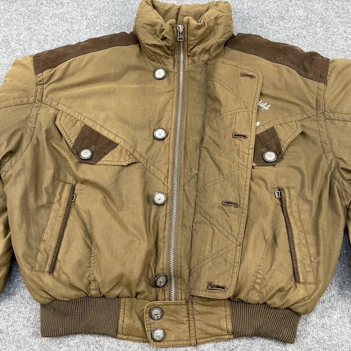 Ellesse × Japanese Brand × Vintage Vintage Ellesse Bombers Jacket Size US L / EU 52-54 / 3 - 3 Thumbnail