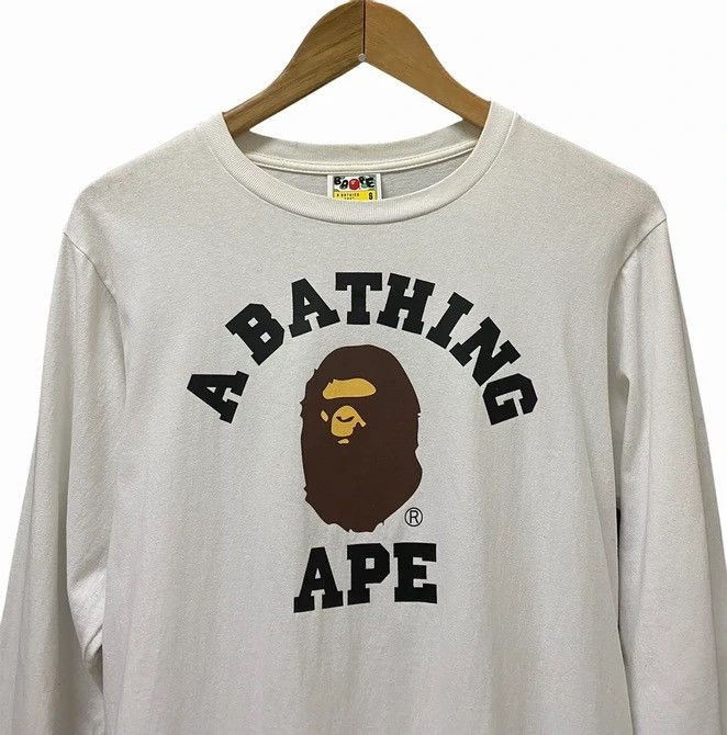 Bape 🔥 RARE Iconic BAPE Long Sleeve Shirt Size US S / EU 44-46 / 1 - 2 Thumbnail
