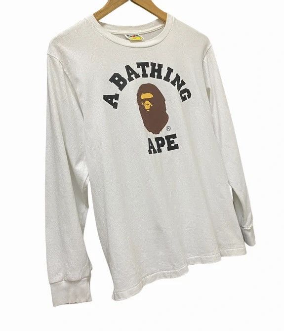 Bape 🔥 RARE Iconic BAPE Long Sleeve Shirt Size US S / EU 44-46 / 1 - 3 Thumbnail