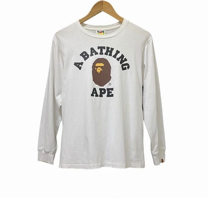 Bape 🔥 RARE Iconic BAPE Long Sleeve Shirt Size US S / EU 44-46 / 1 - 1 Thumbnail