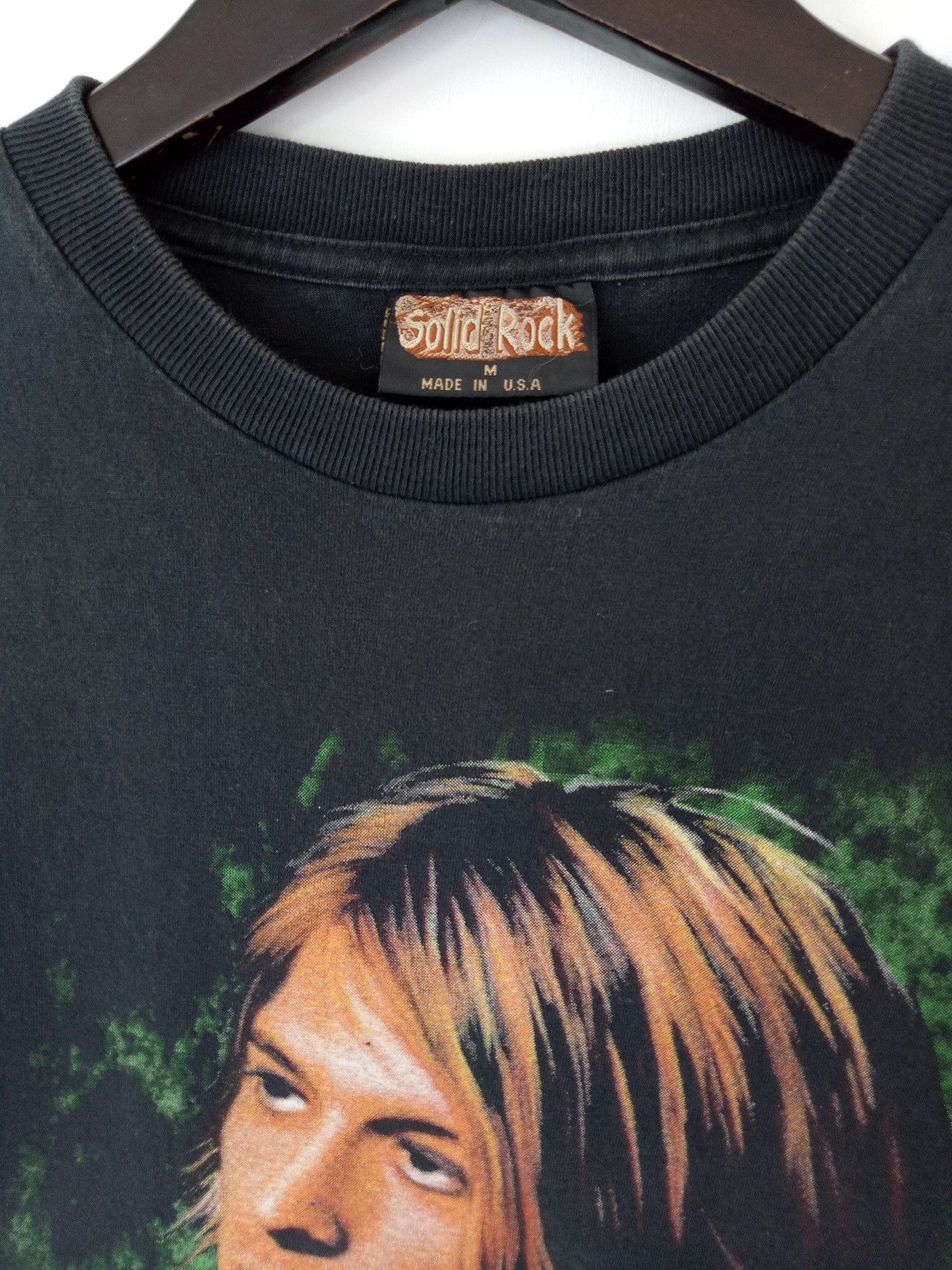 Band Tees NIRVANA grunge band Kurt Cobain dave grohl promo tee shirt Size US M / EU 48-50 / 2 - 3 Thumbnail