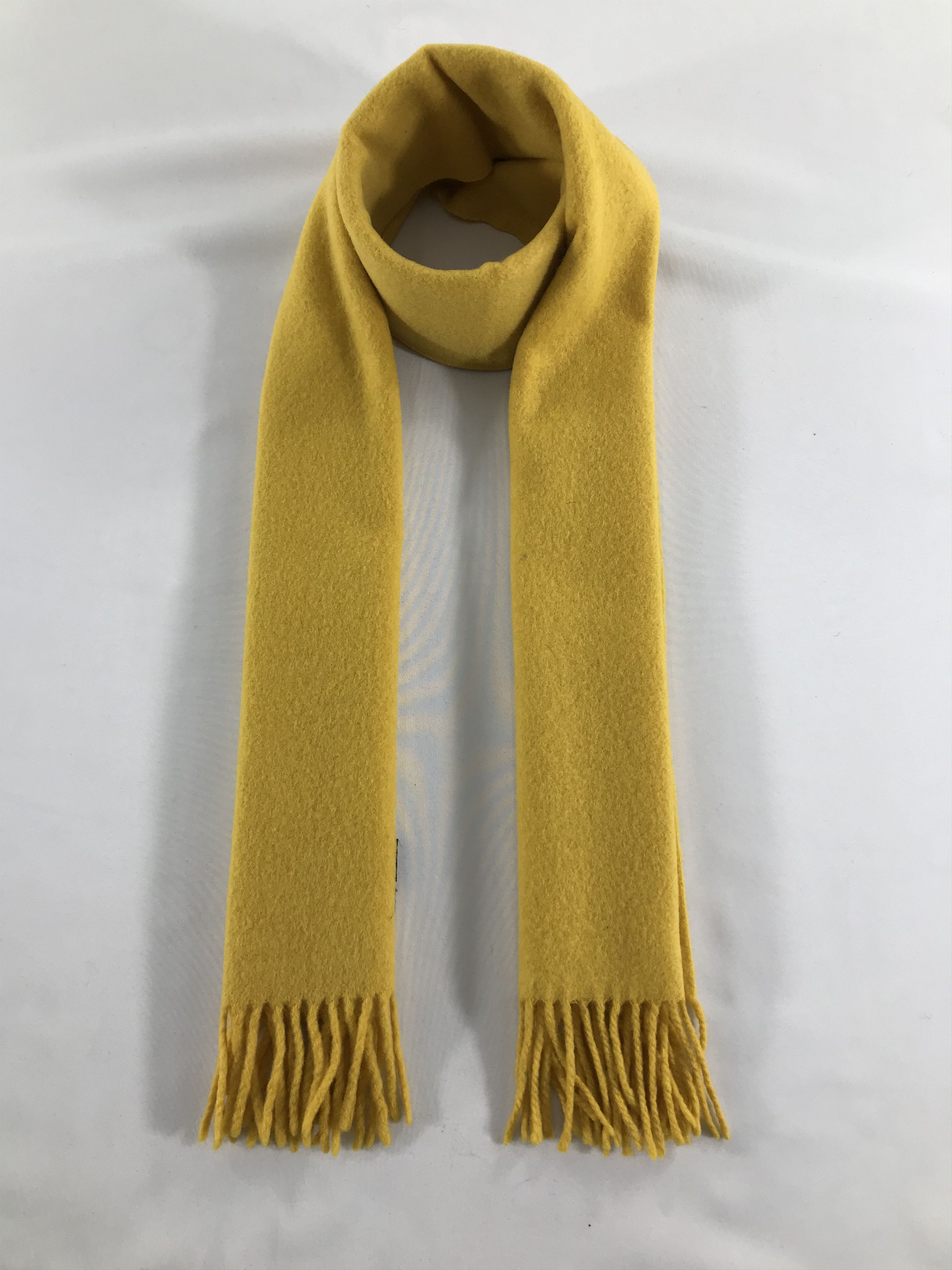Ships Yellow Wool Scarf Muffler V273